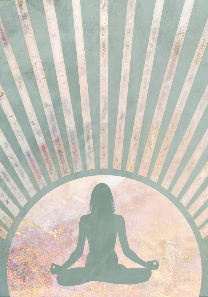 Yoga Boho Sun Rise Green 5 de Sarah Manovski