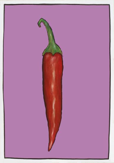 Chilli pepper purple