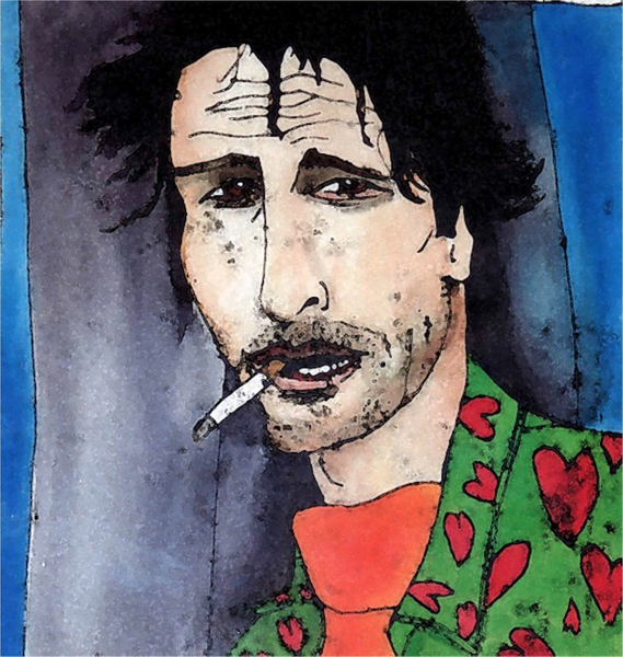 Man with cigarette de Sarah Thompson-Engels