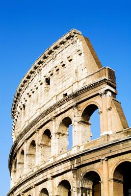 Colosseum Rome blue sky de Sascha Burkard