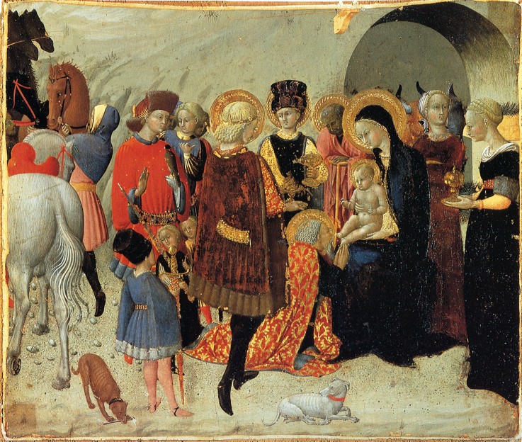 The Adoration of the Magi de Sassetta