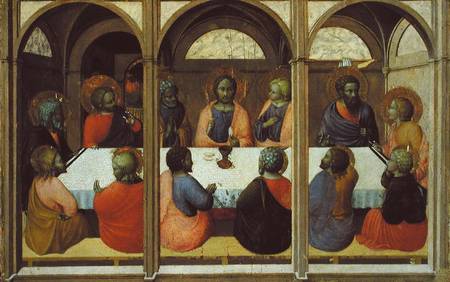 The Last Supper, from the Arte della Lana Altarpiece de Sassetta
