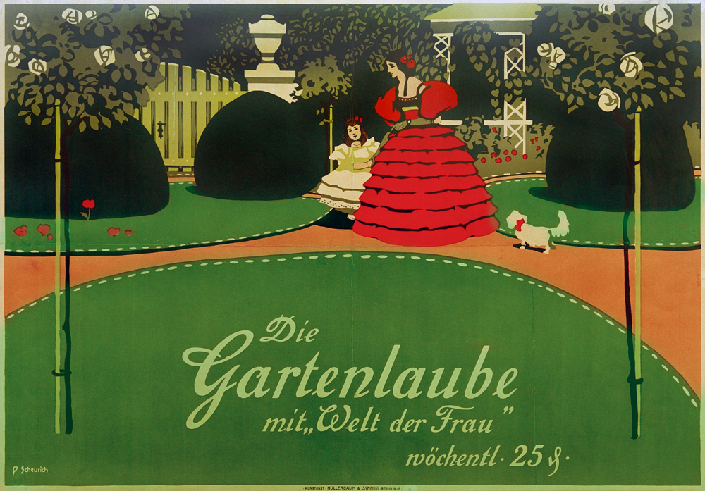 Die Gartenlaube mit 'Welt der Frau' de Scheurich Paul