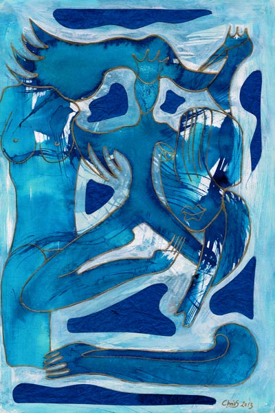 Blue velvet de Christine Schirrmacher 