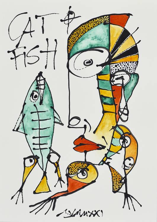 \" Josh and CatFish \" de Julius