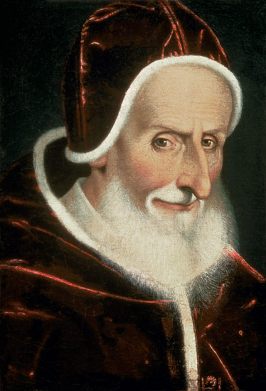 Retrato del Papa Pío V (Michele Ghislieri) de Scipione Pulzone