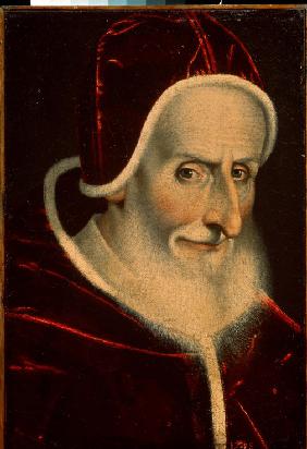 Portrait of the Pope Pius V
