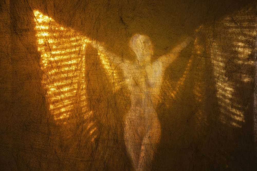 Angel Basking in the Light de Scott Michaels