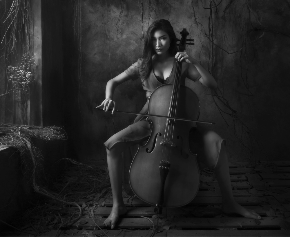 The Cellist de Sebastian Kisworo