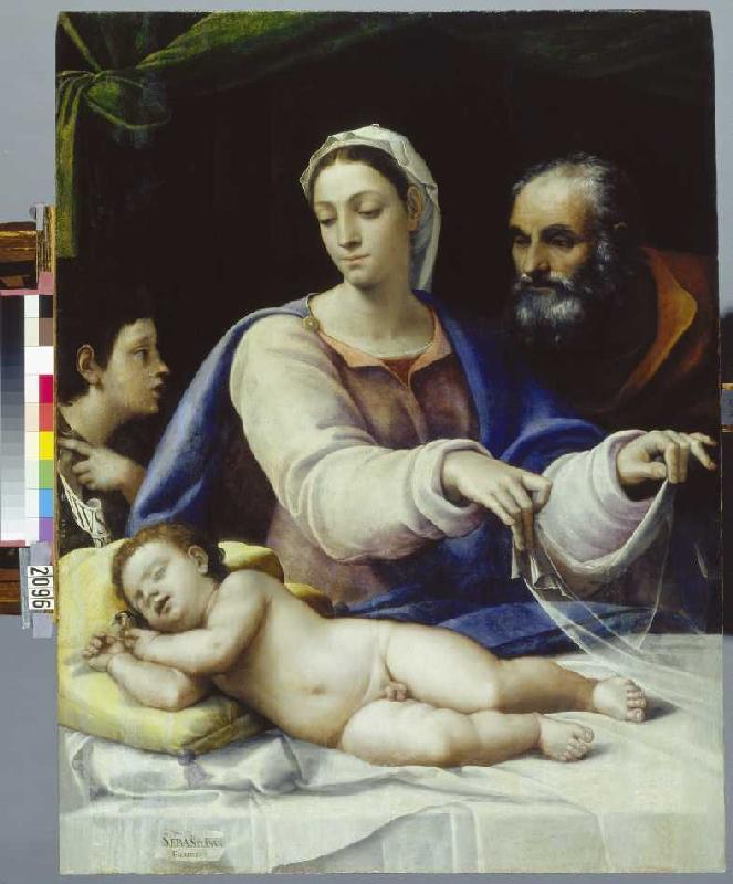 The Madonna with the veil de Sebastiano del Piombo