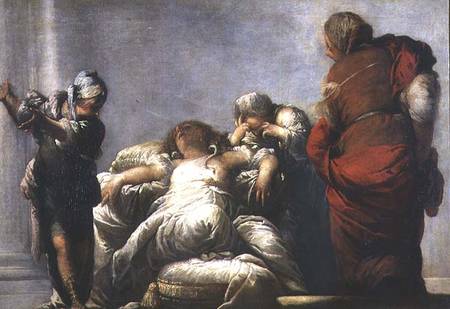 The Death of Cleopatra de Sebastiano Mazzoni