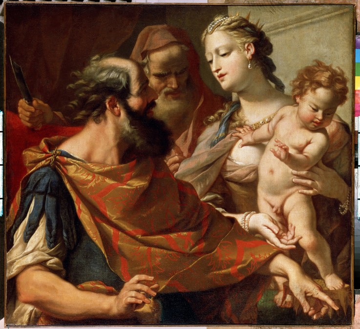 The Child Moses Trampling on the Pharaoh's Crown de Sebastiano Ricci