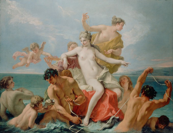 Triumph of the Marine Venus de Sebastiano Ricci