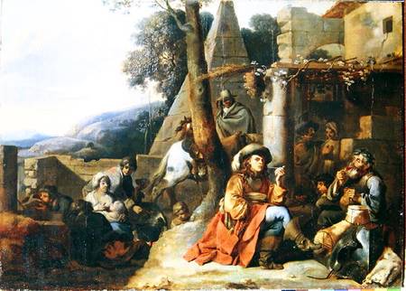 Bohemians and Soldiers at Rest de Sébastien Bourdon