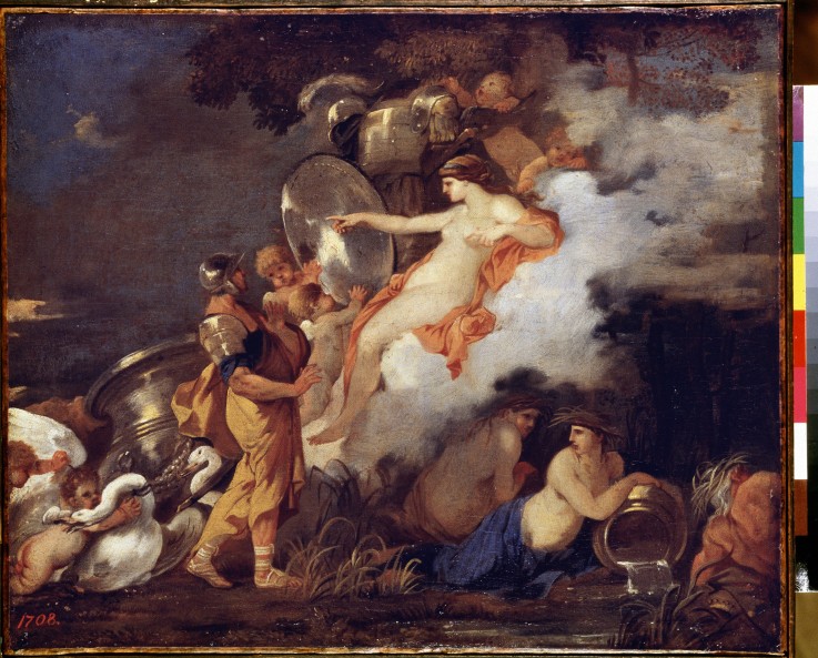 Venus and Aeneas de Sébastien Bourdon