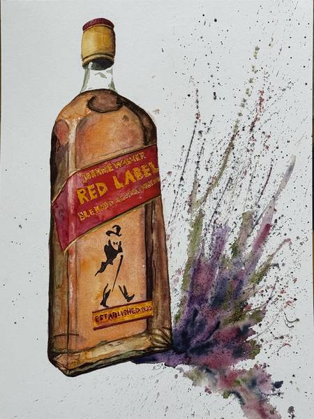 Whisky Studie 3, Johnnie Walker Red Label de Eva Seltmann-Reinig