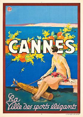 Póster publicitario de Cannes,