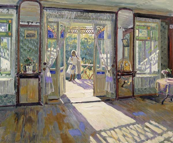 In a House de Sergei Arsenevich Vinogradov