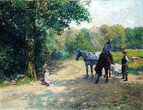 Landscape with Horse and Cart