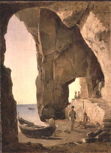 Cave in Sorrento de Silvestr Fedosievich Shchedrin