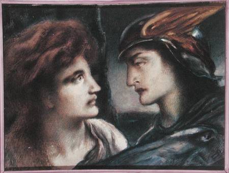 Mercury and Persephone de Simeon Solomon
