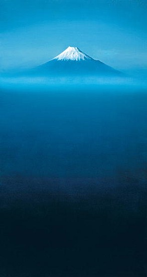 Mount Fuji (oil on canvas)  de Simon  Cook