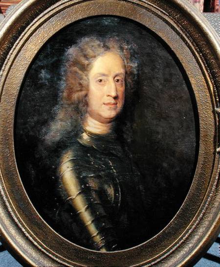 Portrait of General James Edward Oglethorpe (1696-1785) founder of the State of Georgia, copy of ori de Simon Francois Ravenet