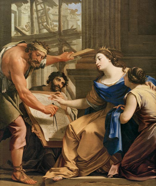 Artemisia / Mausoleum / Vouet de Simon Vouet