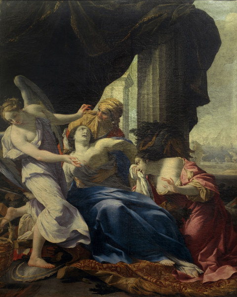 Death of Dido / Simon Vouet / Painting de Simon Vouet