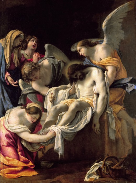 The Entombment of Christ de Simon Vouet