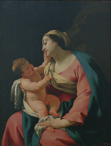 S.Vouet, Madonna mit dem Kind de Simon Vouet