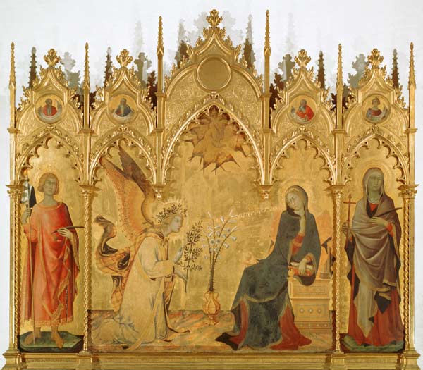 Annunciation de Simone Martini