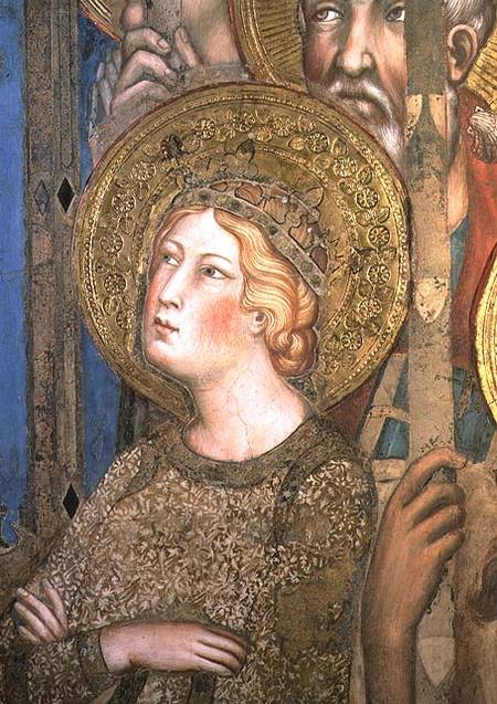 Maesta: St. Catherine of Alexandria de Simone Martini