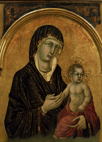 Simone Martini, Mary with Child de Simone Martini