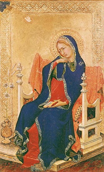 Virgin of the Annunciation de Simone Martini