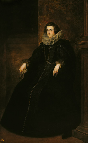 The Marquesa di Leganés. de Sir Anthonis van Dyck
