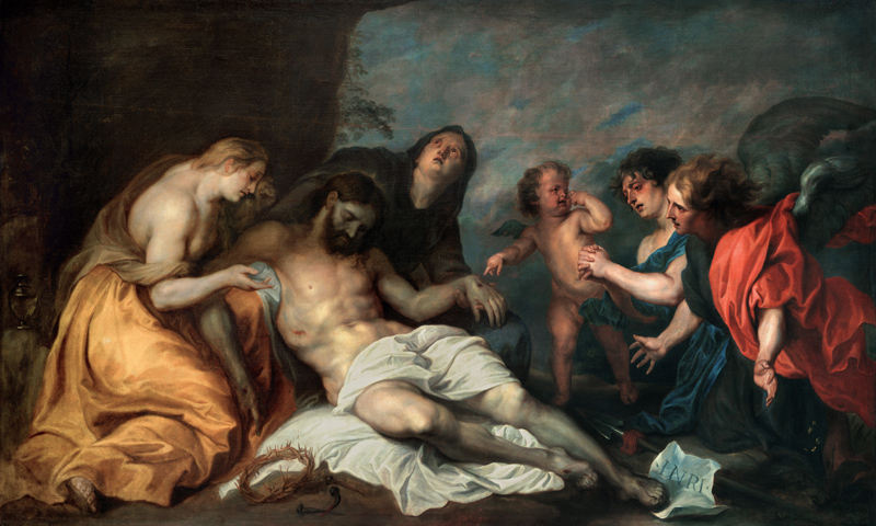 The Lamentation over Christ de Sir Anthonis van Dyck