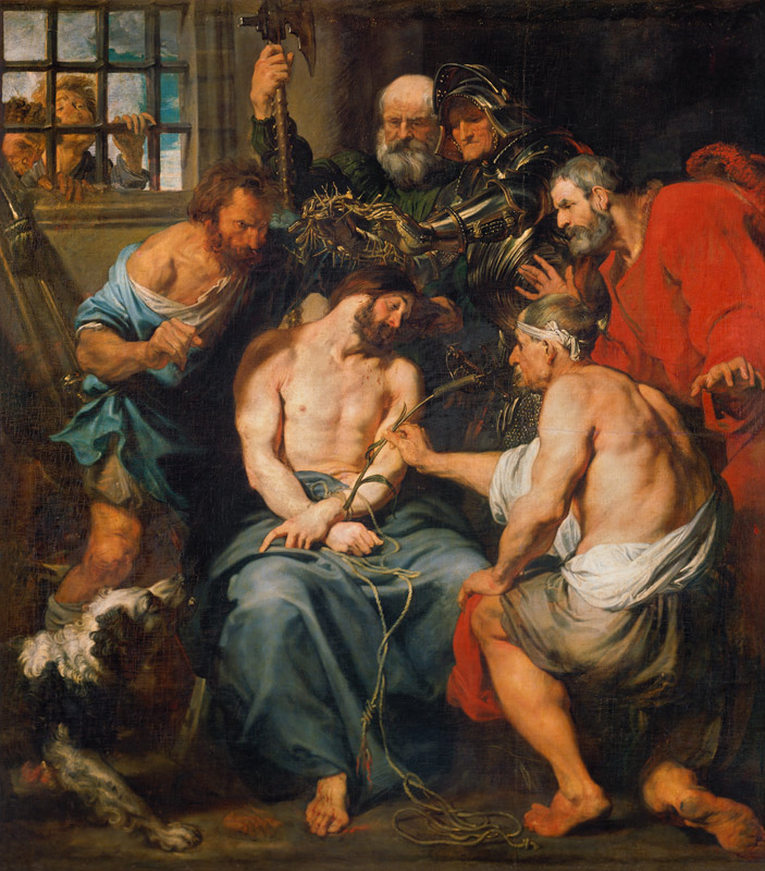 The thorn coronation Christi. de Sir Anthonis van Dyck