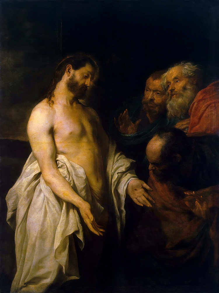 Appearance of Christ to his Disciples de Sir Anthonis van Dyck