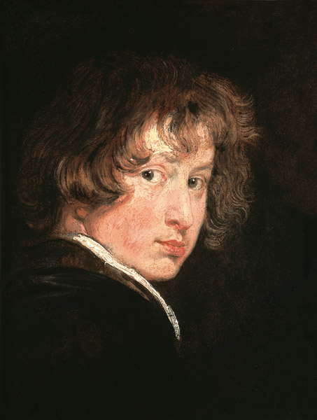 Youthful self-portrait de Sir Anthonis van Dyck
