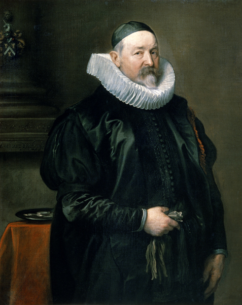 Portrait of Adriaen Stevens de Sir Anthonis van Dyck