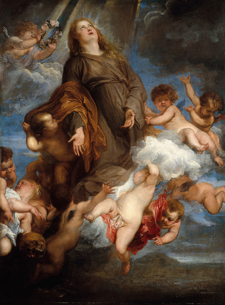Saint Rosalie Interceding for the Plague-stricken of Palermo de Sir Anthonis van Dyck