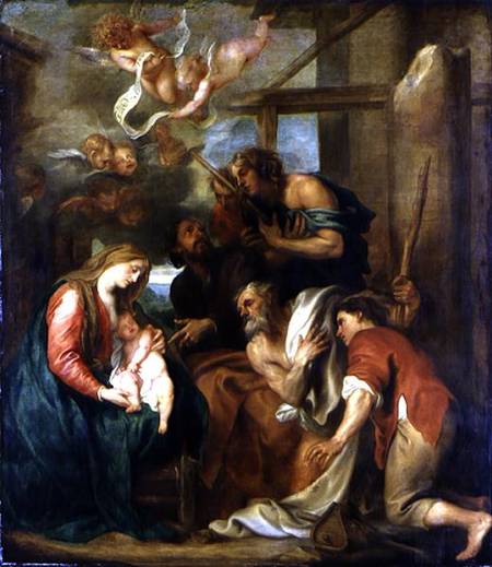 Adoration of the Shepherds de Sir Anthonis van Dyck
