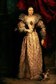 Portrait of a lady de Sir Anthonis van Dyck
