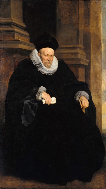 Portrait of a Genovese Gentleman de Sir Anthonis van Dyck