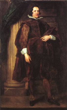 Portrait of an Italian nobleman de Sir Anthonis van Dyck