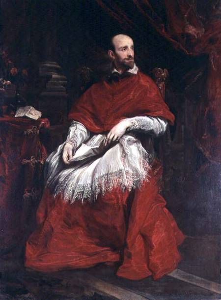 Cardinal Guido Bentivoglio (1579-1644) de Sir Anthonis van Dyck