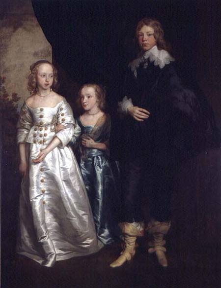 The Children of Thomas Wentworth de Sir Anthonis van Dyck