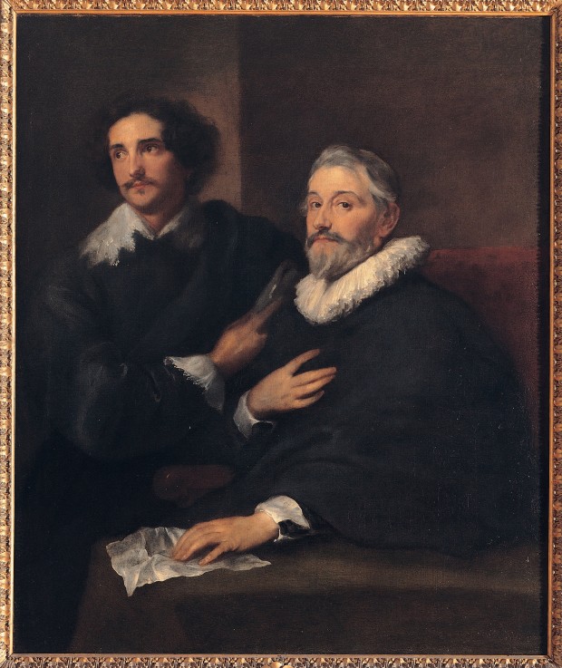 Portrait of the Brothers de Wael de Sir Anthonis van Dyck