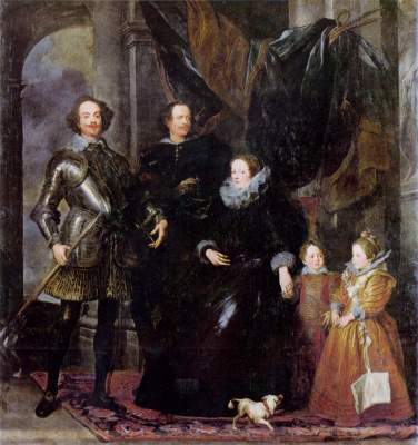 Family Lomellini de Sir Anthonis van Dyck